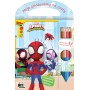 JIRI MODELS Moje omalovánky na cesty Spidey s pastelkami a samolepkami