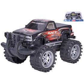 Auto závodní terénní velká kola off-road na setrvačník 2 barvy