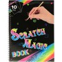 Notes magický duhový kreativní set se škrabacím perem 10 listů A4