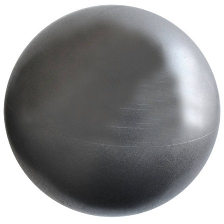 Míč overball 260mm stříbrný fitness gymball rehabilitační do 100kg