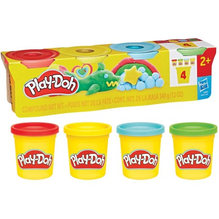 HASBRO PLAY-DOH Modelína baby barevná 4x 85g set 4 kelímky II.