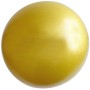 Míč overball 260mm žlutý fitness gymball rehabilitační do 100kg