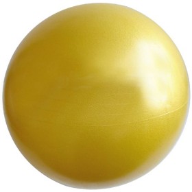 Míč overball 260mm žlutý fitness gymball rehabilitační do 100kg