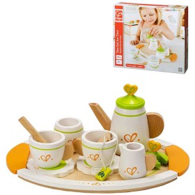 HAPE DŘEVO Dětská čajová souprava pro dva s tácem *DŘEVĚNÉ HRAČKY*