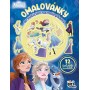 JIRI MODELS Omalovánky se svítícími samolepkami Ledové Království (Frozen)