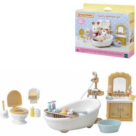 Sylvanian Families koupelna venkovská nábytek s doplňky k herním sadám