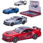 KINSMART Auto sportovní Ford Mustang Dark Horse Livery kov PB 13cm 4 barvy
