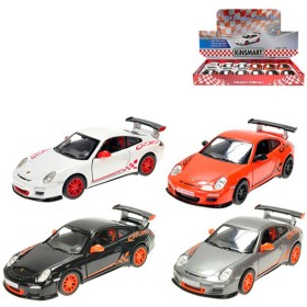 KINSMART Auto sportovní 1:36 Porsche 911 GT3 RS kov PB 13cm 4 barvy