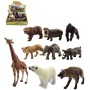 Zvířátko divoké Safari 10cm mini plastová figurka zvířátko 9 druhů