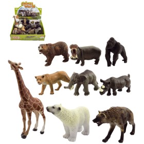 Zvířátko divoké Safari 10cm mini plastová figurka zvířátko 9 druhů