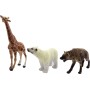 Zvířátko divoké Safari 10cm mini plastová figurka zvířátko 9 druhů
