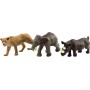 Zvířátko divoké Safari 10cm mini plastová figurka zvířátko 9 druhů