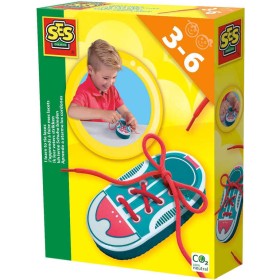 SES CREATIVE Nauč se zavázat si tkaničku v krabici