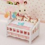 Sylvanian Families postýlka s kolotočem pro trojčata nábytek doplněk k herním sadám
