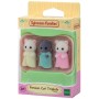 Sylvanian Families Perské kočky trojčata v košíku set 3 figurky v krabici