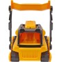 Auto buldozer žlutý volný chod funkční stavební stroj na písek