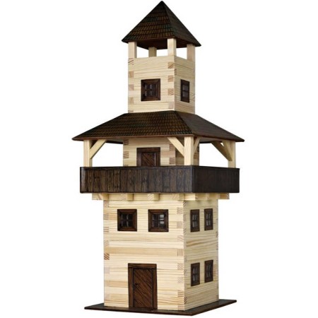 WALACHIA Věž W28 Hobby Kit DŘEVĚNÁ STAVEBNICE