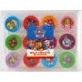 Razítka kulatá Tlapková Patrola (Paw Patrol) samonamáčecí set 12ks