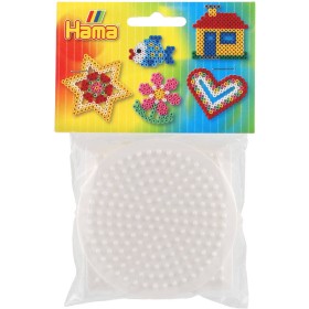 HAMA Midi podložka na zažehlovací korálky kruh + čtverec + šestiúhelník set 3ks