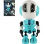 Robot Echo modrý kovový opakující věty na baterie Světlo Zvuk