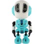 Robot Echo modrý kovový opakující věty na baterie Světlo Zvuk