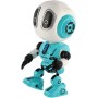 Robot Echo modrý kovový opakující věty na baterie Světlo Zvuk