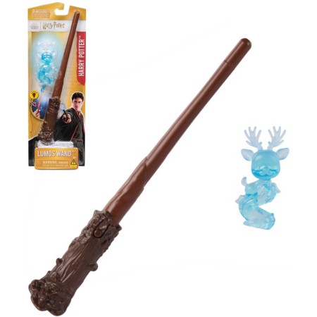 SPIN MASTER Harry Potter kouzelnická hůlka svítící patron na baterie Světlo
