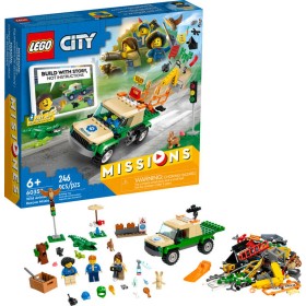 LEGO CITY Záchranné mise v divočině 60353 STAVEBNICE