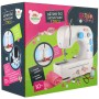 Šicí dětský stroj 25cm set s doplňky kovový na trafo / baterie Světlo Zvuk