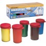 Unikolky modelářské lesklé barvy set 9 barev + matný lak ZDARMA vodou ředitelné