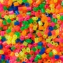 HAMA Korálky dětské zažehlovací neonové set 1000ks v sáčku midi plast