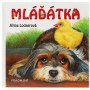 Baby dětská knížka leporelo Mláďátka zvířátka 11x10cm