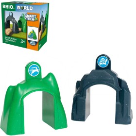 BRIO Smart Tech akční interaktivní tunely set 2ks doplněk k vláčkodráze