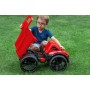 WADER Auto nákladní Maximus baby sklápěč 58cm velká kola červený