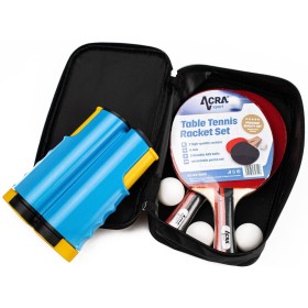 ACRA Set na stolní tenis (ping pong) 2 rakety se 3 míčky + síť