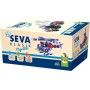 SEVA KLASIK Největší plastová XXL STAVEBNICE 1162 dílků v krabici