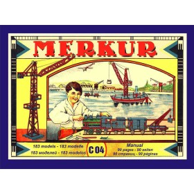 MERKUR C04 Classic retro 213 dílků *KOVOVÁ STAVEBNICE*