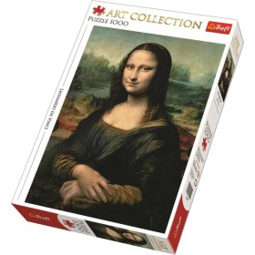 TREFL PUZZLE Art Collection Mona Lisa 48x68cm skládačka 1000 dílků