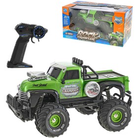 RC Auto terénní velká kola 23cm na vysílačku 2,4Ghz na baterie Světlo