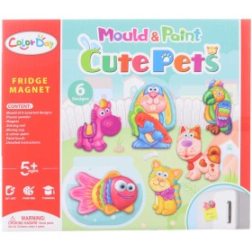 Výroba magnetů Zvířátka mazlíčci kreativní set dekorace v krabici