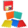 Měkké bloky barevné C 10ks pěnový koberec baby puzzle podložka na zem