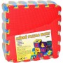 Měkké bloky barevné C 10ks pěnový koberec baby puzzle podložka na zem
