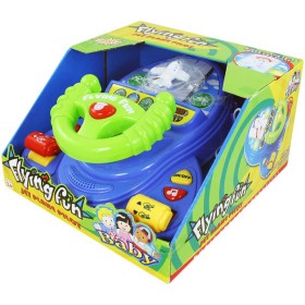 Volant pilota naučný plastový na baterie s mikrofonem Světlo Zvuk