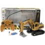 RC Bagr pracovní stroj na vysílačku 27MHz 6 funkcí na baterie Světlo USB