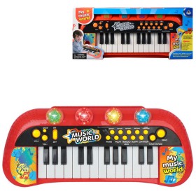 Piánko elektronické 35cm dětský keyboard (klávesy) na baterie Světlo Zvuk