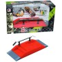 Prstový skateboard herní set s rampou a doplňky plast různé druhy