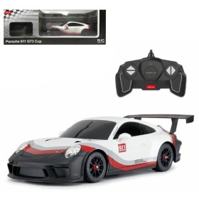 RC Auto Porsche 911 GT3 CUP na vysílačku plná funkce na baterie Světlo