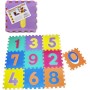 Měkké bloky Čísla B 10ks pěnový koberec baby vkládací puzzle podložka na zem