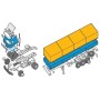 SEVA Monti System 08.1 Auto Liaz CAMION stavebnice MS08.1 0103-8.1