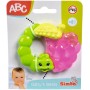 SIMBA Baby kousátko s housenkou Malina / Jablko pro miminko